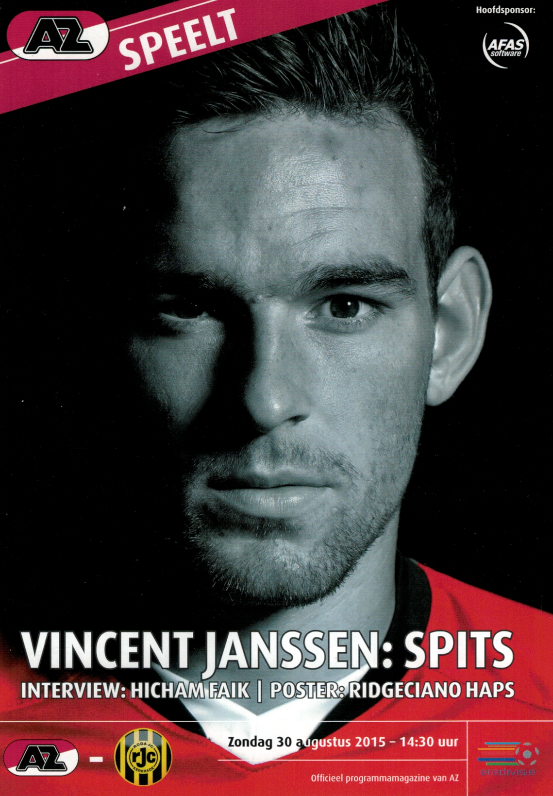AZ Programma 30-aug-2015 Roda JC thuis